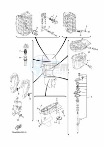 F50DETL drawing MAINTENANCE-PARTS