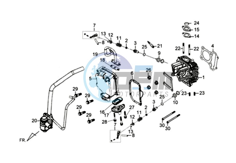 CYLINDER HEAD CPL