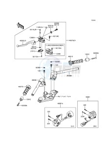 NINJA_300 EX300AFF XX (EU ME A(FRICA) drawing Handlebar