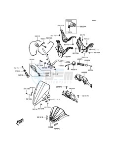 J300 ABS SC300BFF XX (EU ME A(FRICA) drawing Handlebar