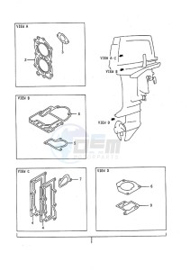 DT 8c drawing Gasket Set