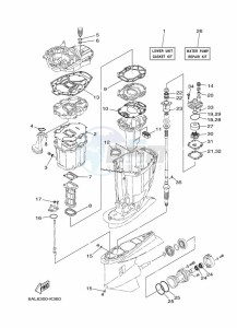 FL250GETX drawing REPAIR-KIT-2