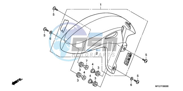 FRONT FENDER