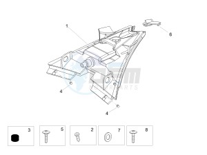 TUONO 1100 V4 RR E4 ABS (APAC) drawing Taillight