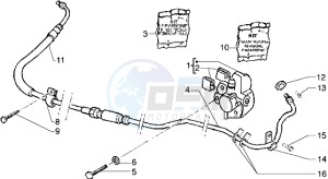 Hexagon 180 GTX drawing Rear master brake cylinder