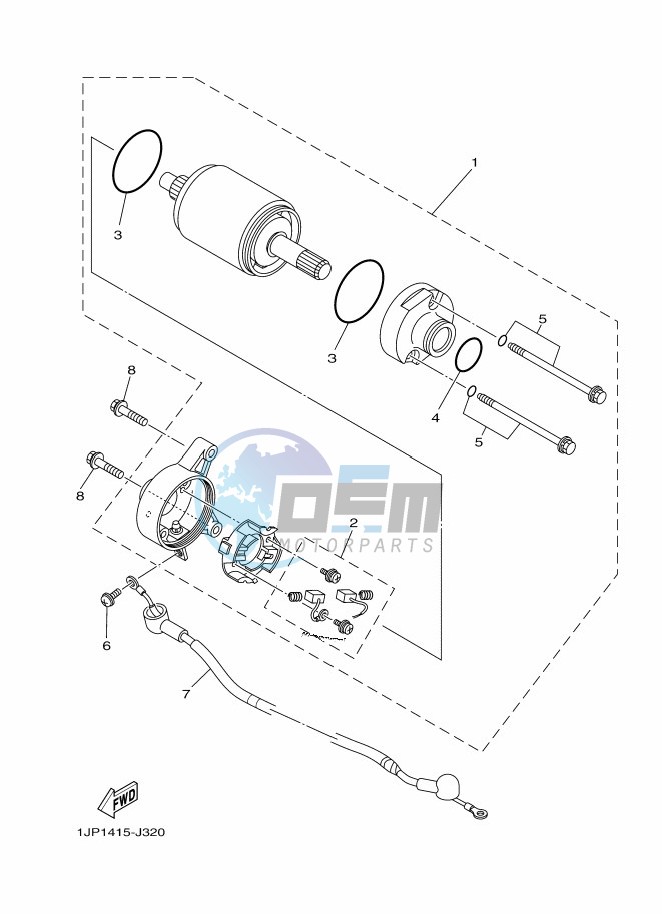 STARTING MOTOR