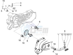 Liberty 50 4T PTT 2007-2012 (D) is drawing Stater - Electric starter