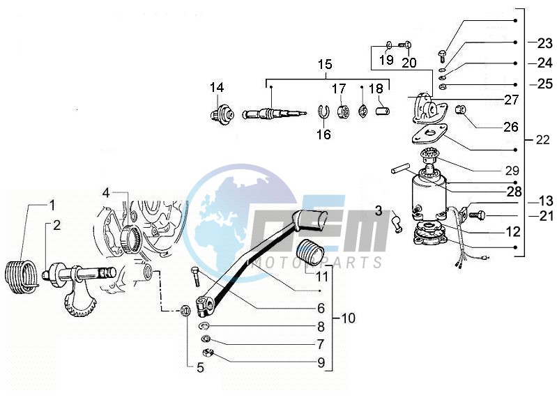 Starter - Electric starter