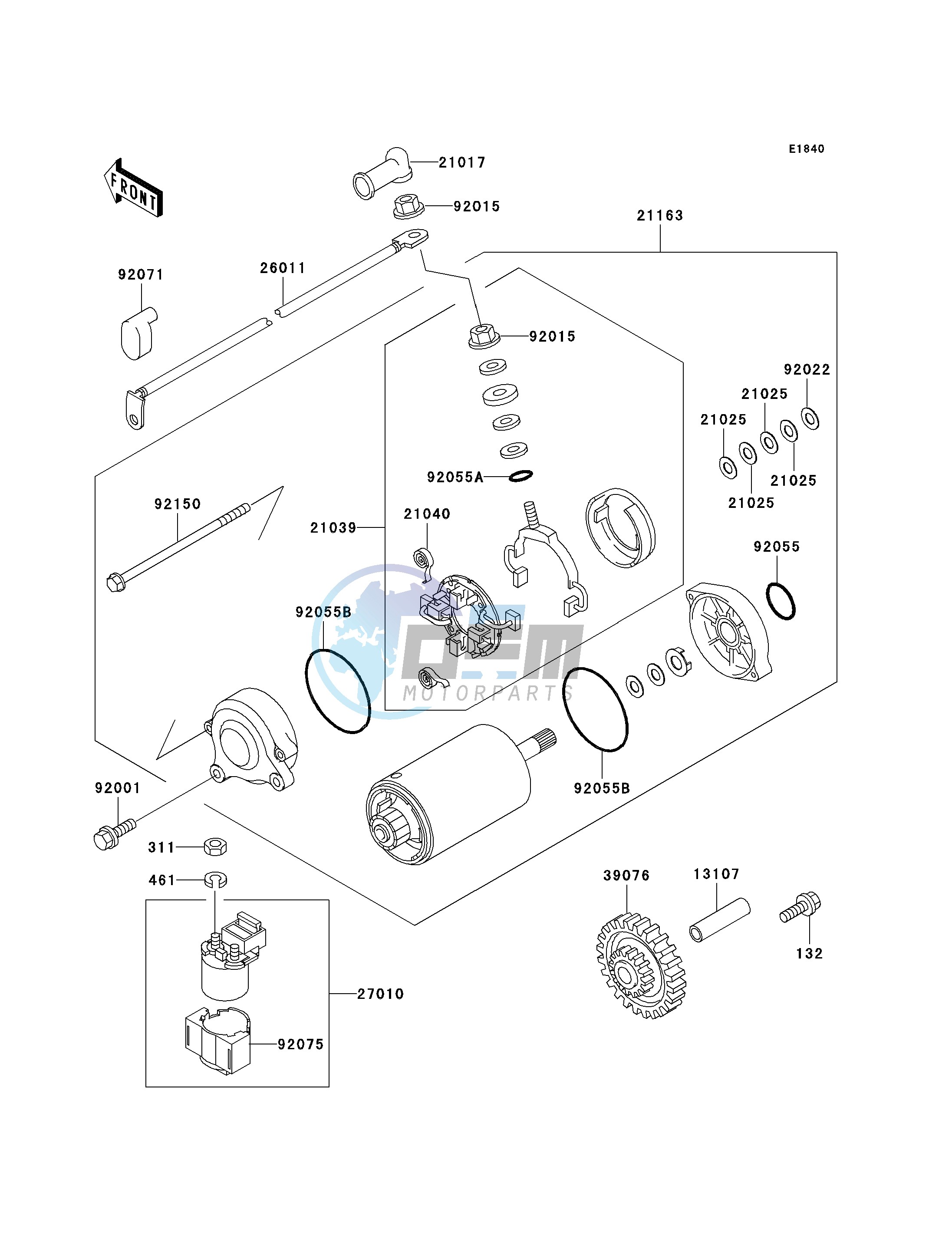 STARTER MOTOR