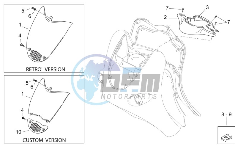 Front body - Front fairing