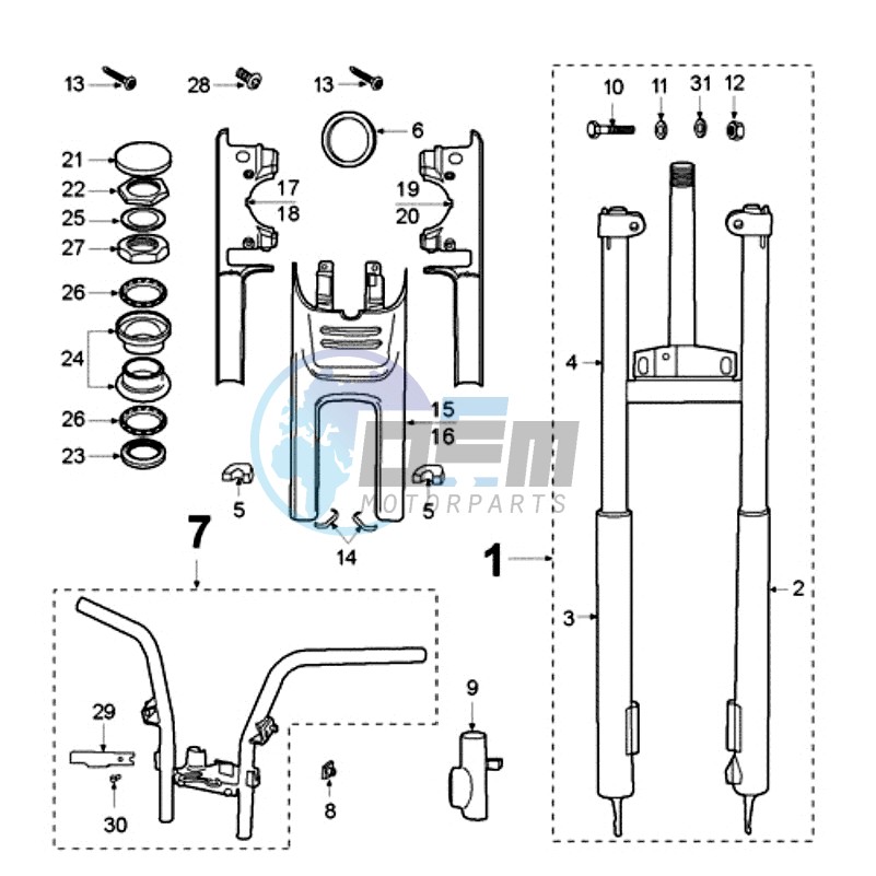 FORKS AND STEERING