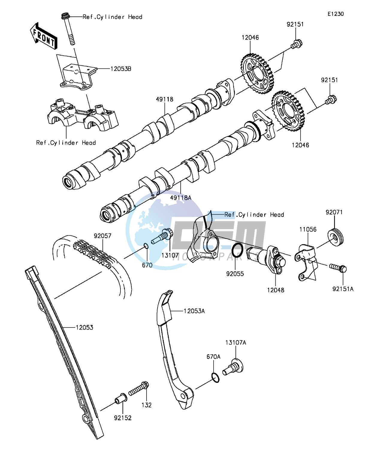 Camshaft(s)/Tensioner