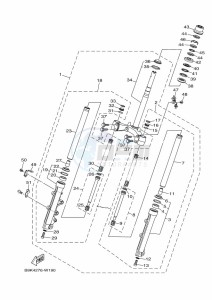 MWS125-C TRICITY 125 (BU5G) drawing CRANKCASE COVER 1