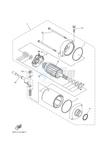 YXM700ES YXM70VPSF VIKING (1XPX) drawing STARTING MOTOR