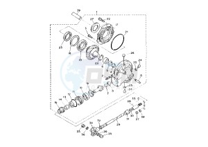 XV VIRAGO 535 drawing DRIVE SHAFT