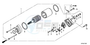 TRX420FPMB drawing STARTING MOTOR