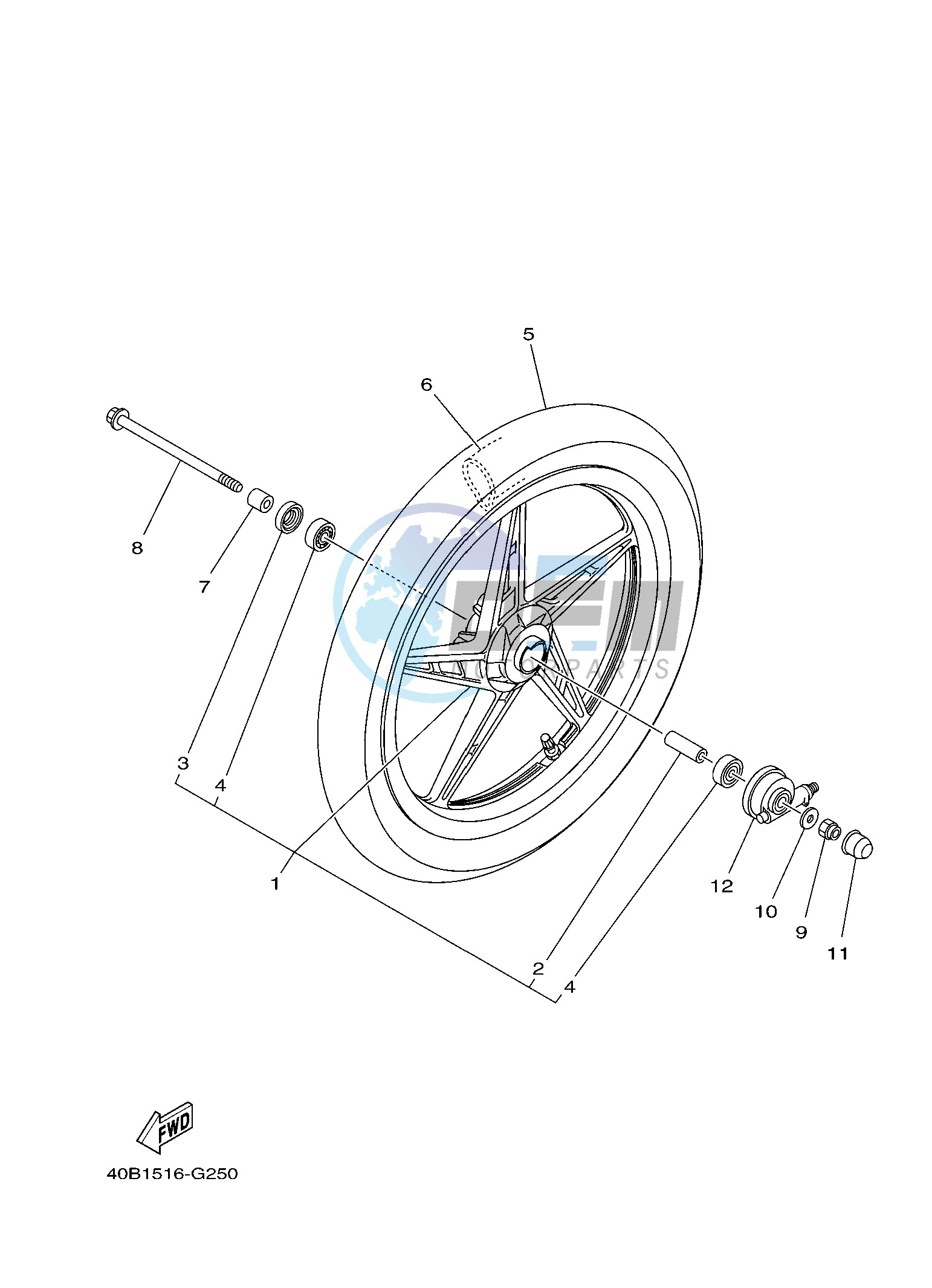 FRONT WHEEL