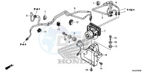 NC750SAF NC750S 4ED - (4ED) drawing ABS MODULATOR