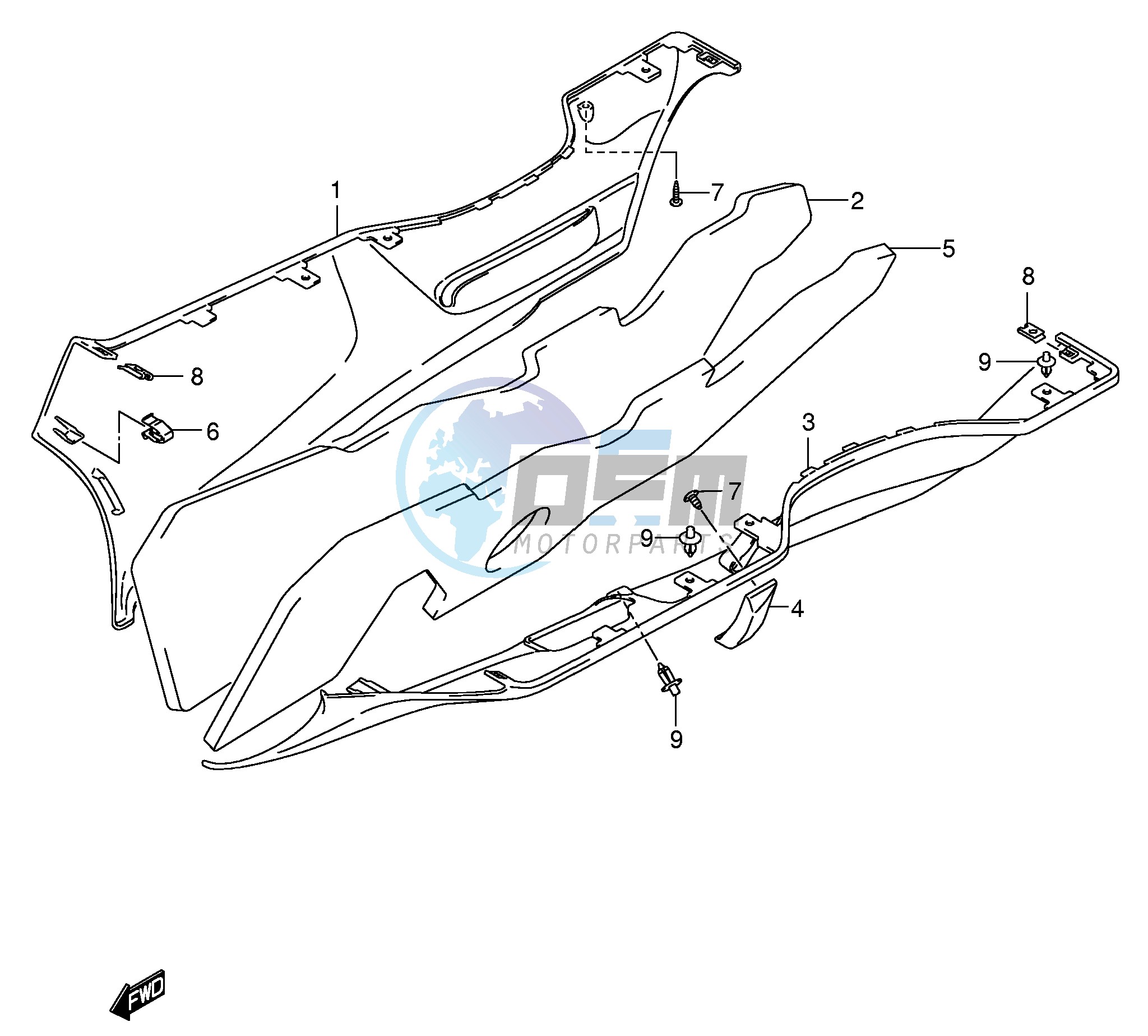 SIDE LEG SHIELD (MODEL K5)