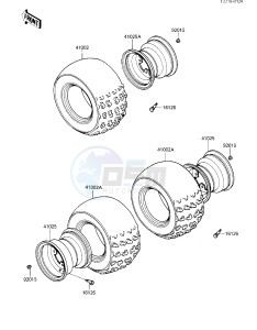 KXT 250 B [TECATE] (B1) [TECATE] drawing WHEELS_TIRES