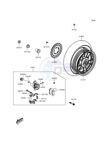 J300 SC300AFF XX (EU ME A(FRICA) drawing Rear Hub