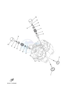 YFM700FWAD YFM70GPSH GRIZZLY 700 EPS SPECIAL EDITION (2UDM) drawing VALVE