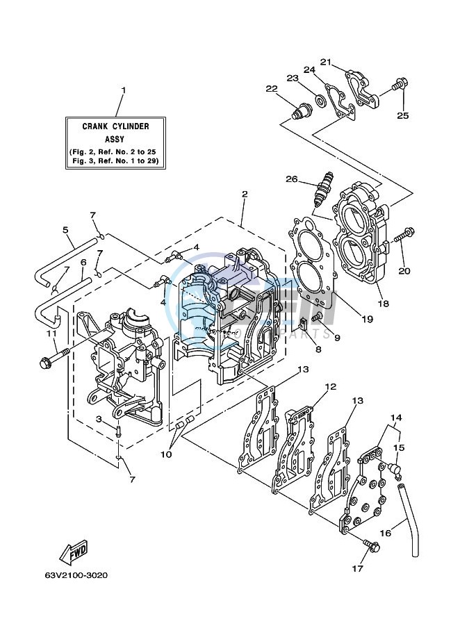 CYLINDER--CRANKCASE