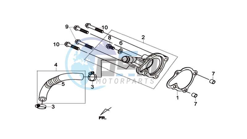 WATER PUMP COVER