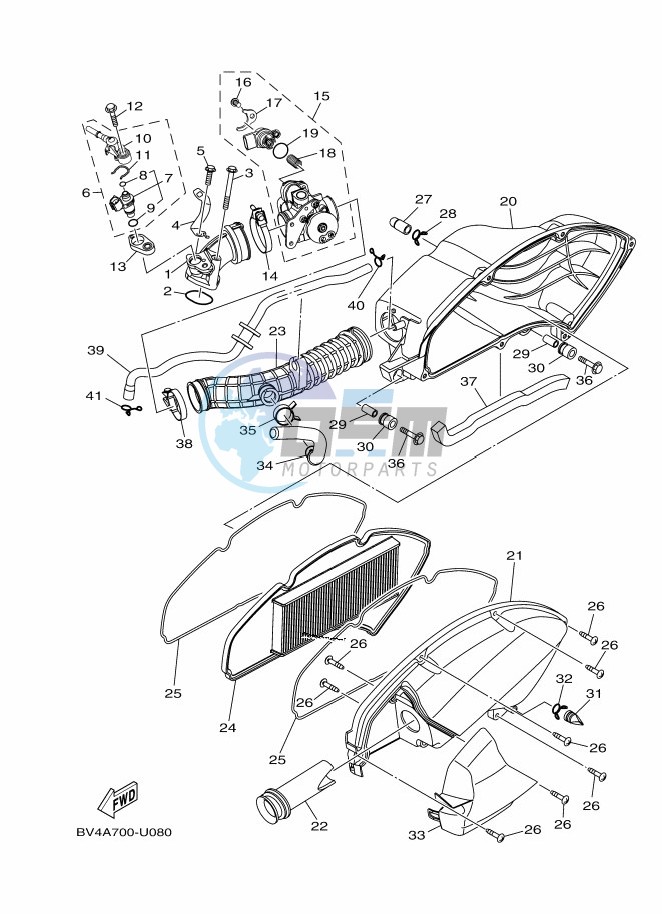 REAR WHEEL & BRAKE SYSTEM