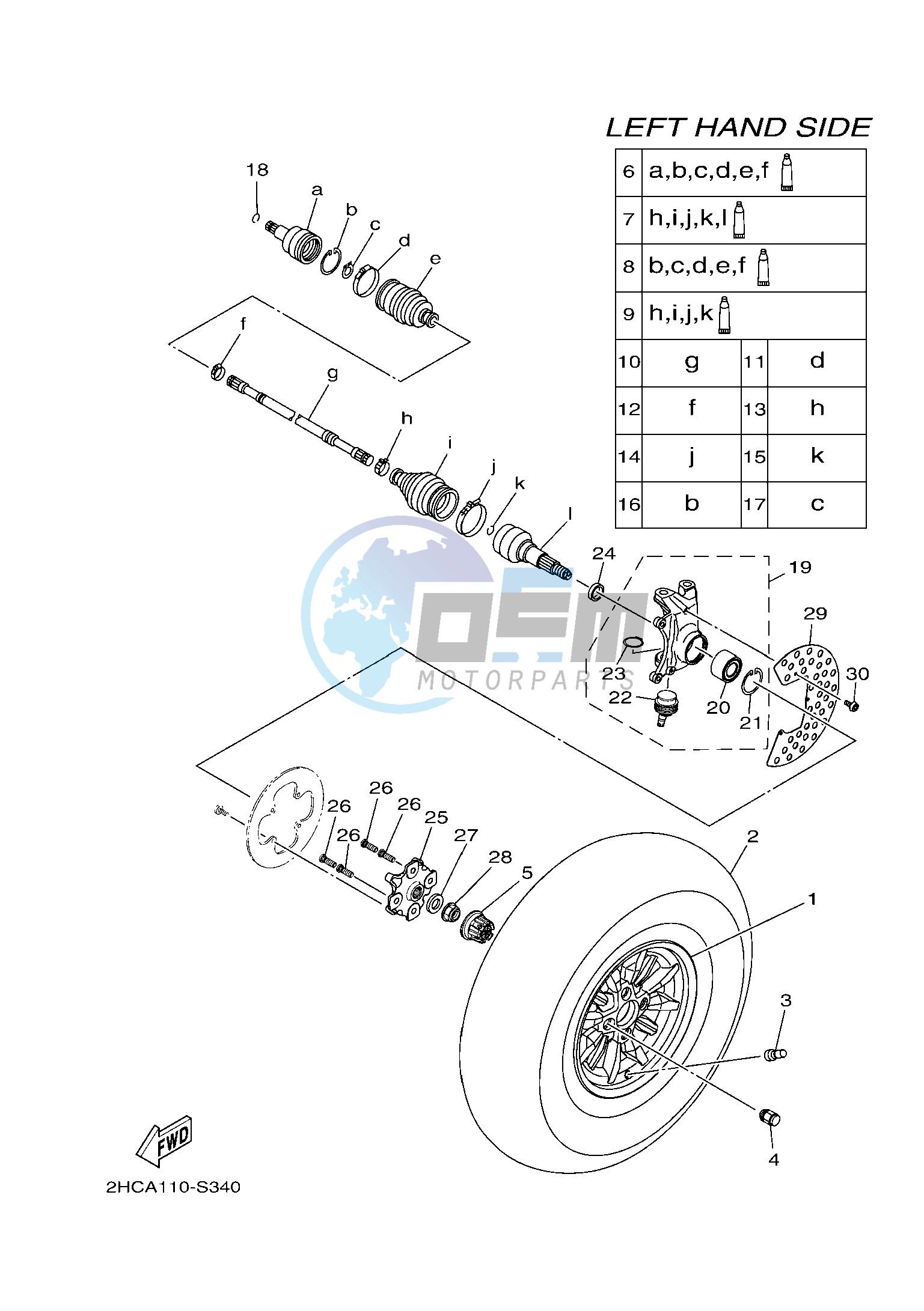 FRONT WHEEL