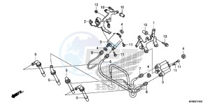 CB1000RD CB1000R UK - (E) drawing IGNITION COIL