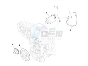 GTV 300 HPE SEI GIORNI IE E4 ABS (NAFTA) drawing Stater - Electric starter