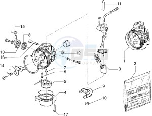 Surfer 50 drawing Carburettor