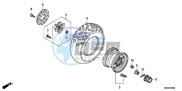 FRONT WHEEL