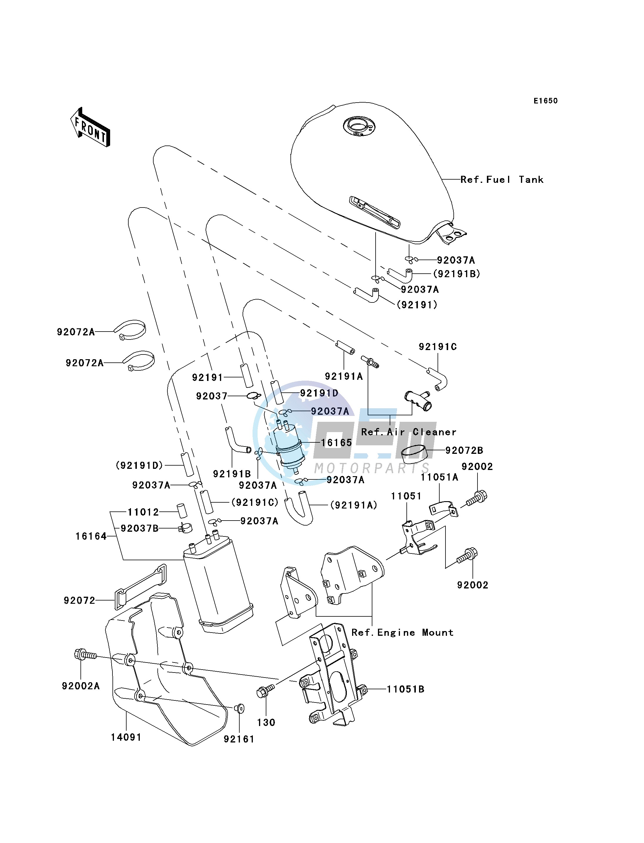 FUEL EVAPORATIVE SYSTEM