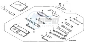 VFR8009 UK - (E / MME TWO) drawing TOOLS