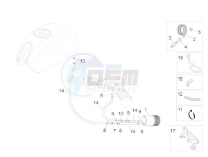 V7 II Stornello ABS 750 drawing Fuel vapour recover system