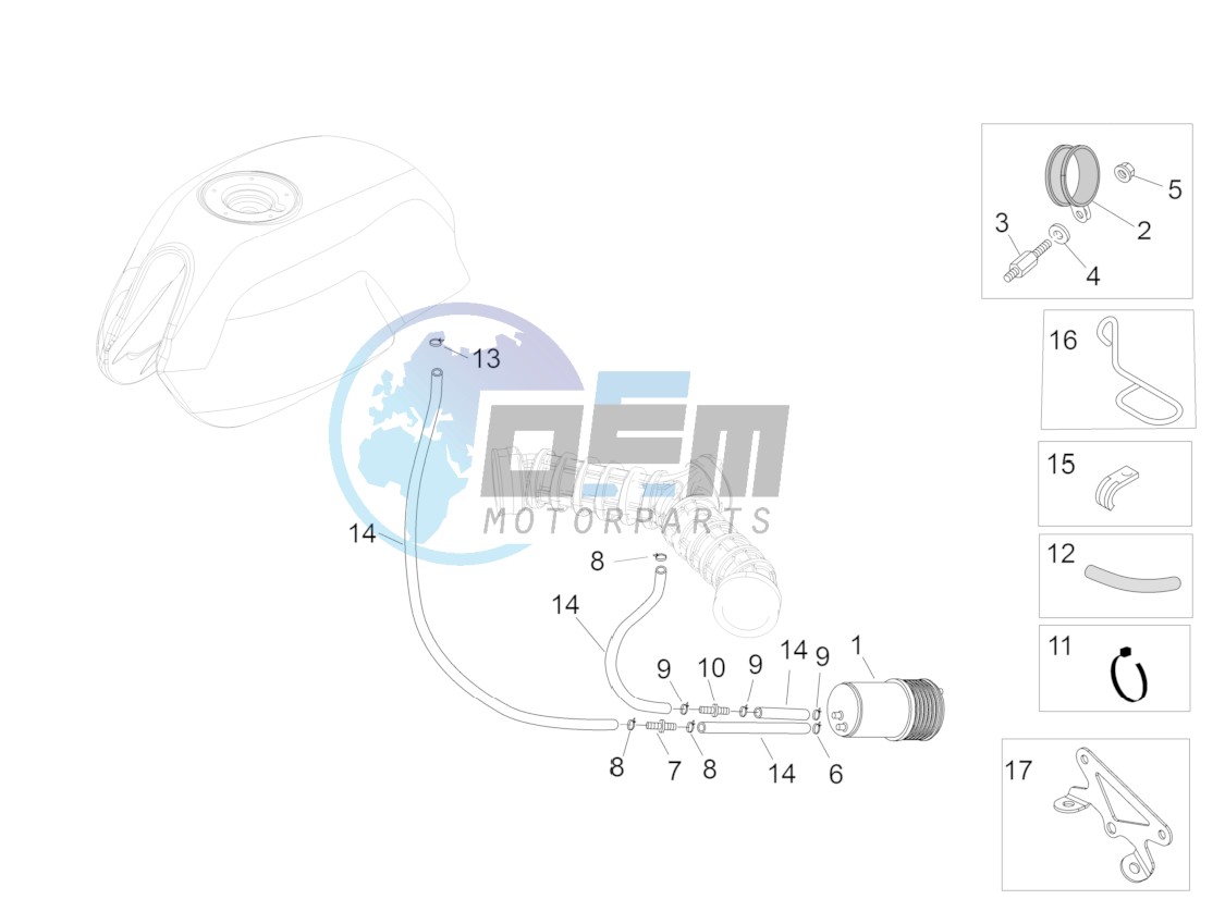 Fuel vapour recover system