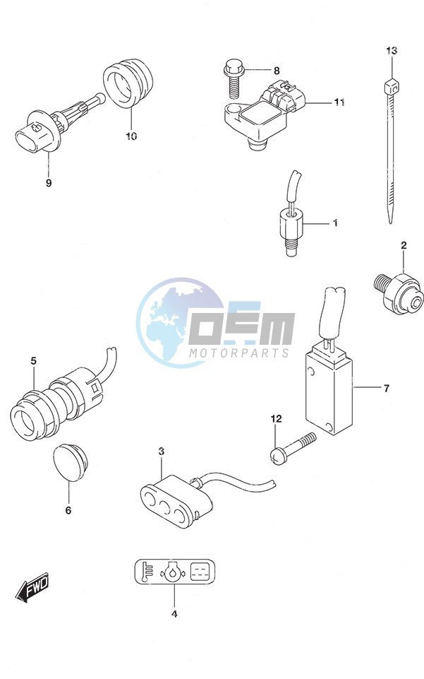 Sensor/Switch Non-Remote Control