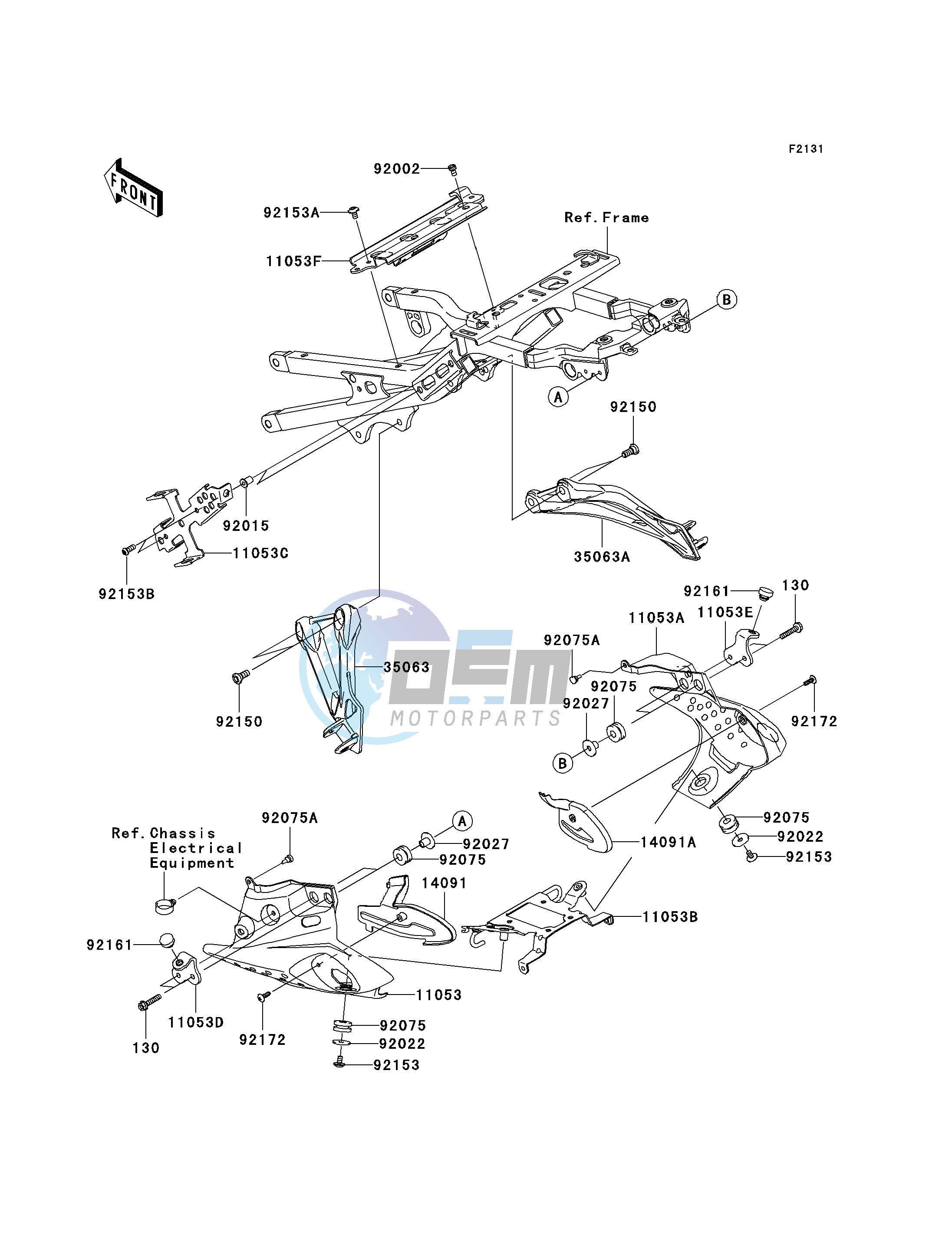 FRAME FITTINGS-- REAR- -