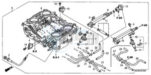 ST13009 France - (F / CMF MME) drawing THROTTLE BODY (ASSY.)