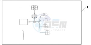 NT700VA Europe Direct - (ED) drawing FOG LIGHT CONTROLLER