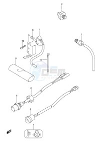 DF 9.9A drawing Sensor/Switch Non-Remote Control