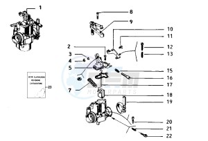 FL2 HP 50 drawing Carburetor