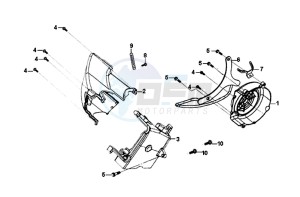 FIDDLE III 125I (XA12W2-EU) (L7-M0) (E4) drawing FLWHEEL COVER