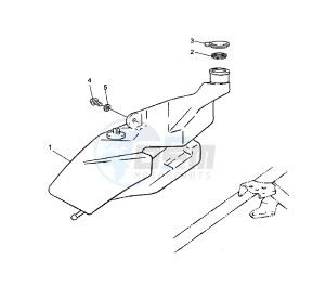 CS JOG R 50 drawing OIL TANK