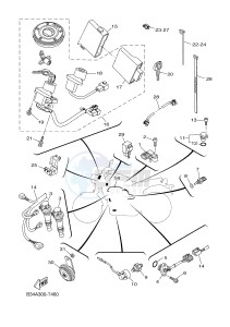 MTM690 XSR700 (B34A B34A B34A B34A B34A) drawing ELECTRICAL 2