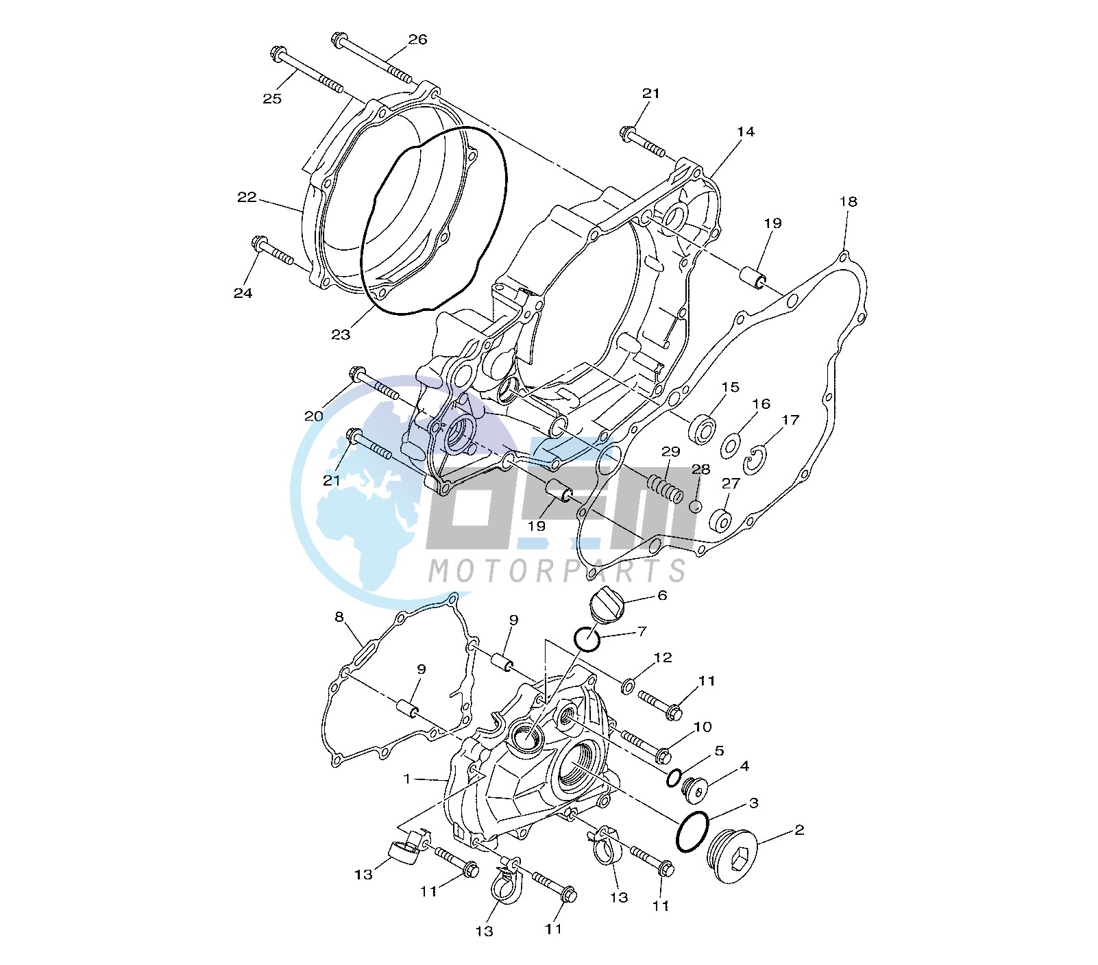 CRANKCASE COVER