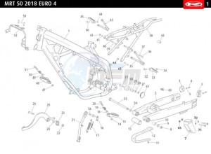 MRT-50-E4-2018-AUSTRIA-MRT-50-FREE-JUMP-2018-EURO-4 drawing CHASSIS