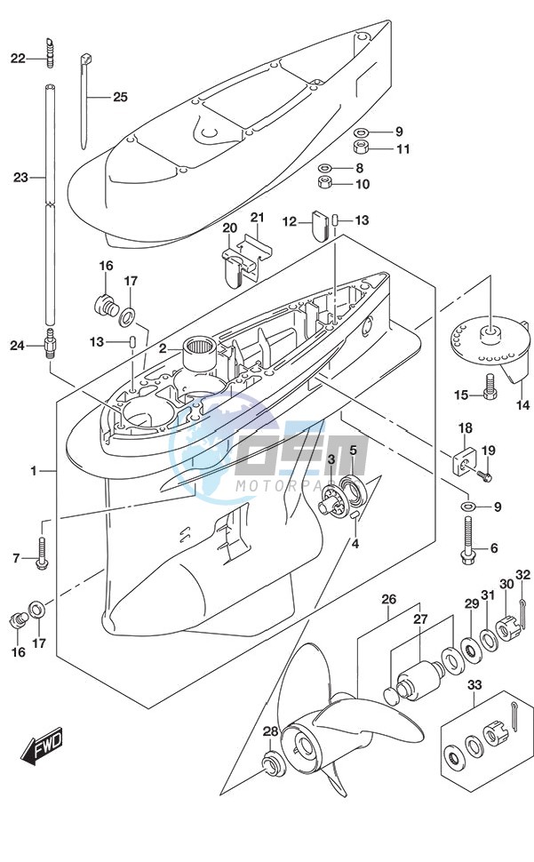 Gear Case (C/R)